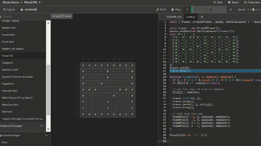 algorithm-visualizer用法