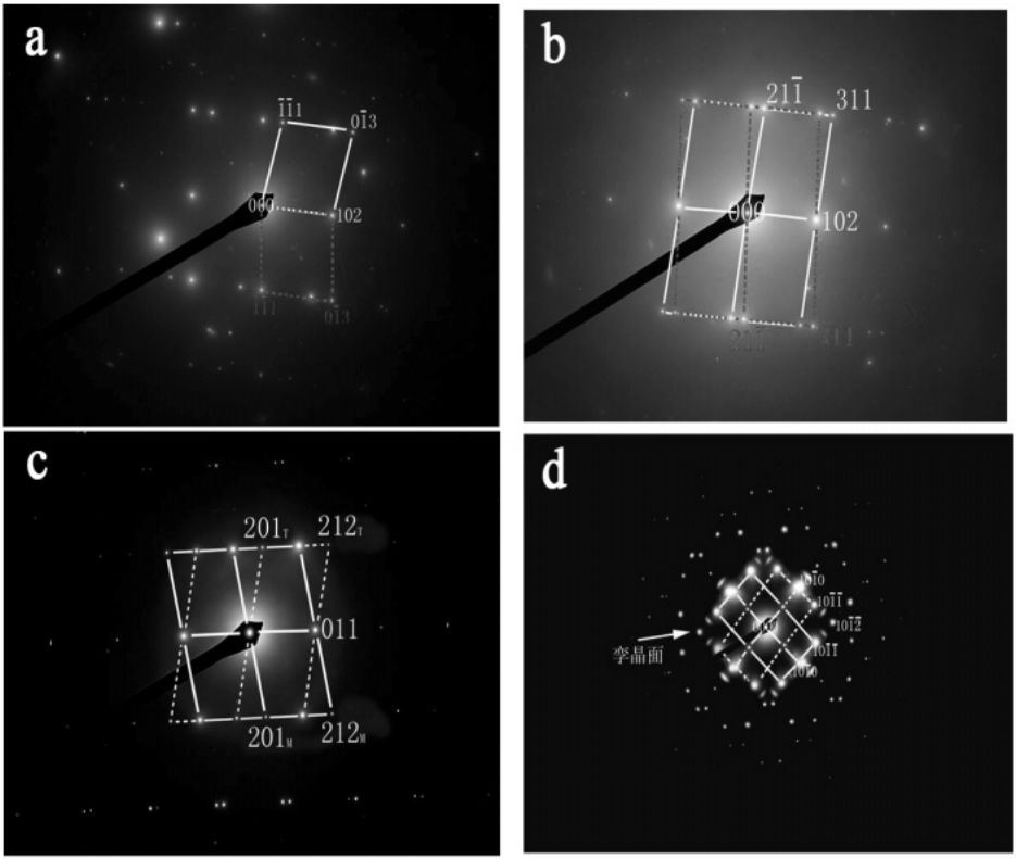材料课堂tem复杂电子衍射花样的标定原理