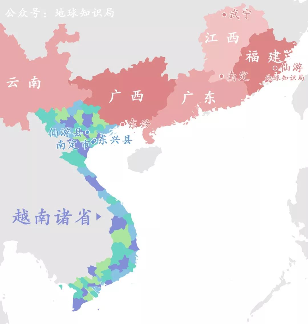 山西河南太原重庆怎么都跑到越南去了