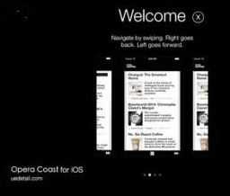 Opera Coast for iOS