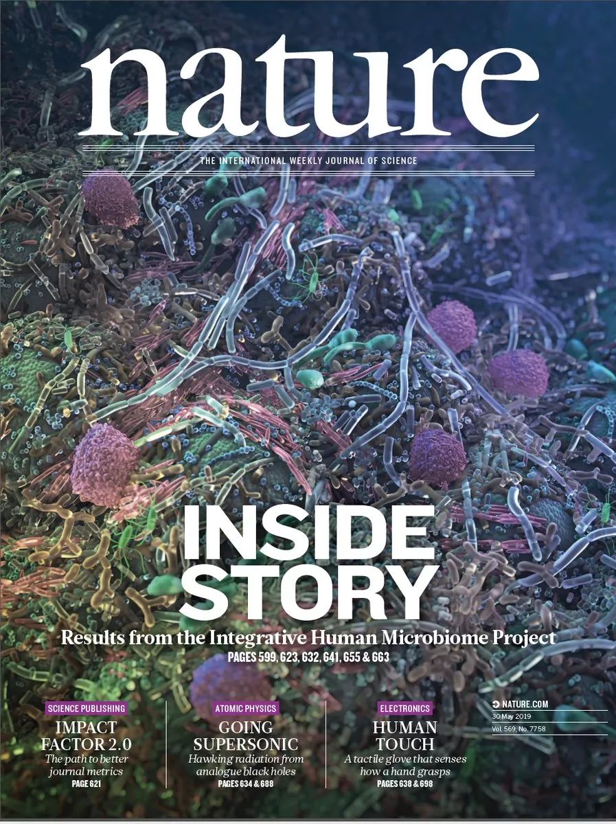 nature期刊封面图片