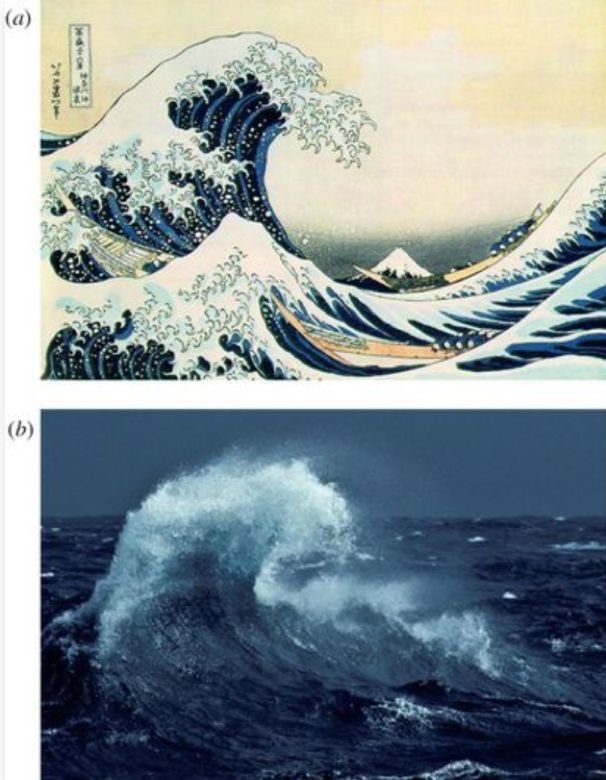 大概每个人脑子里都会浮现出那幅《神奈川巨浪》,它已经是一个日本