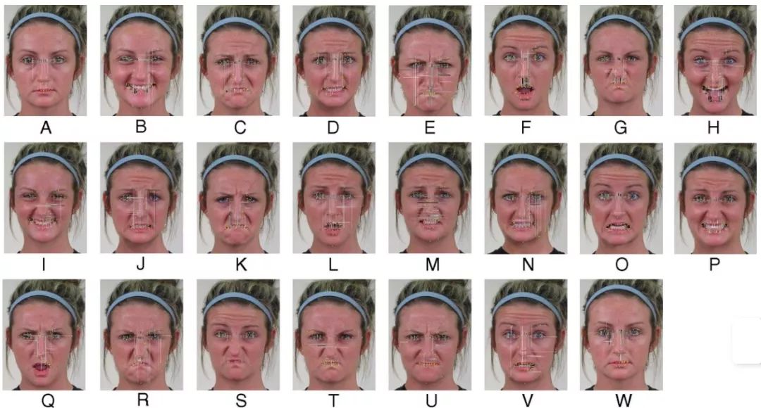 不同长度的表情变化图片