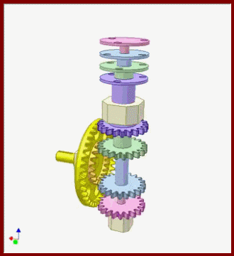 用这些动图告诉你同轴反转螺旋桨的工作原理