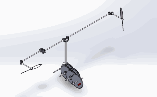 滚珠丝杠传动机构▲冲击夹持机构▲阻尼原理▲水平对置两缸发动圾