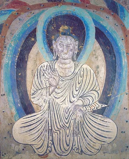 借助丝绸之路,犍陀罗艺术从中亚向东扩散,东渐中国,朝鲜,日本.