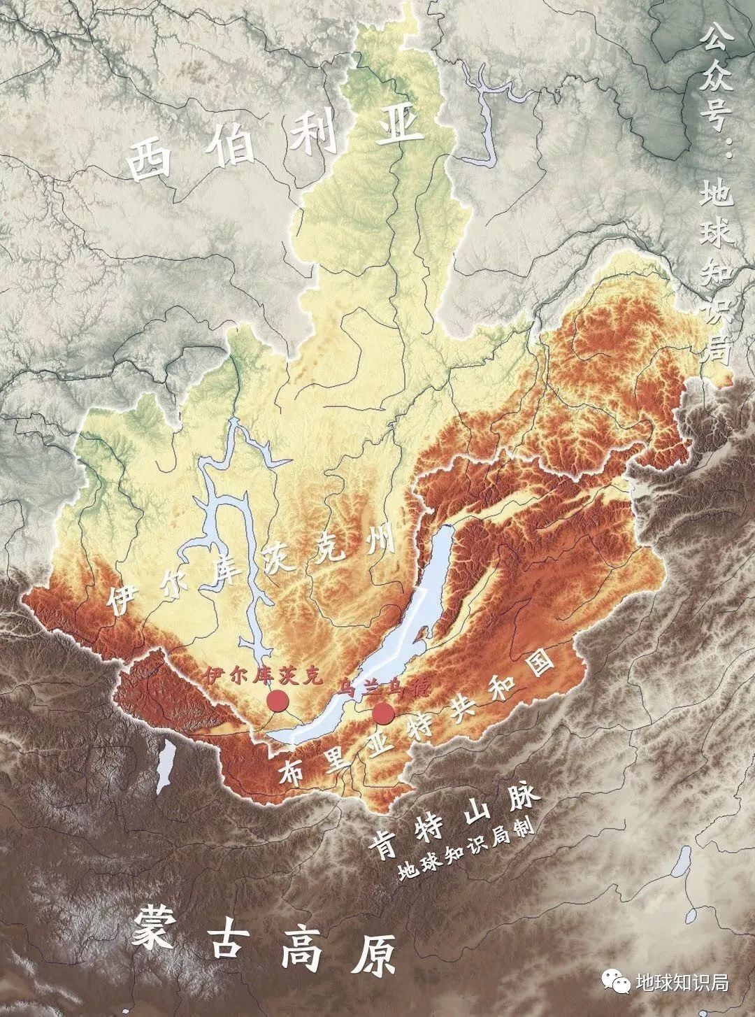 贝加尔湖是俄罗斯境内伊尔库茨克州和布里亚特共和国的界湖.