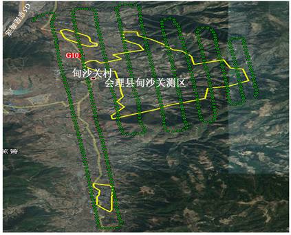 无人机航拍生成地形图图片