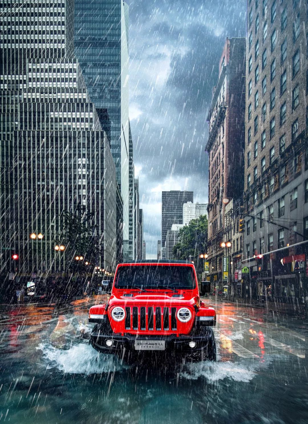 作为偶像级suv,牧马人拥有无可置疑的地表更强性能.