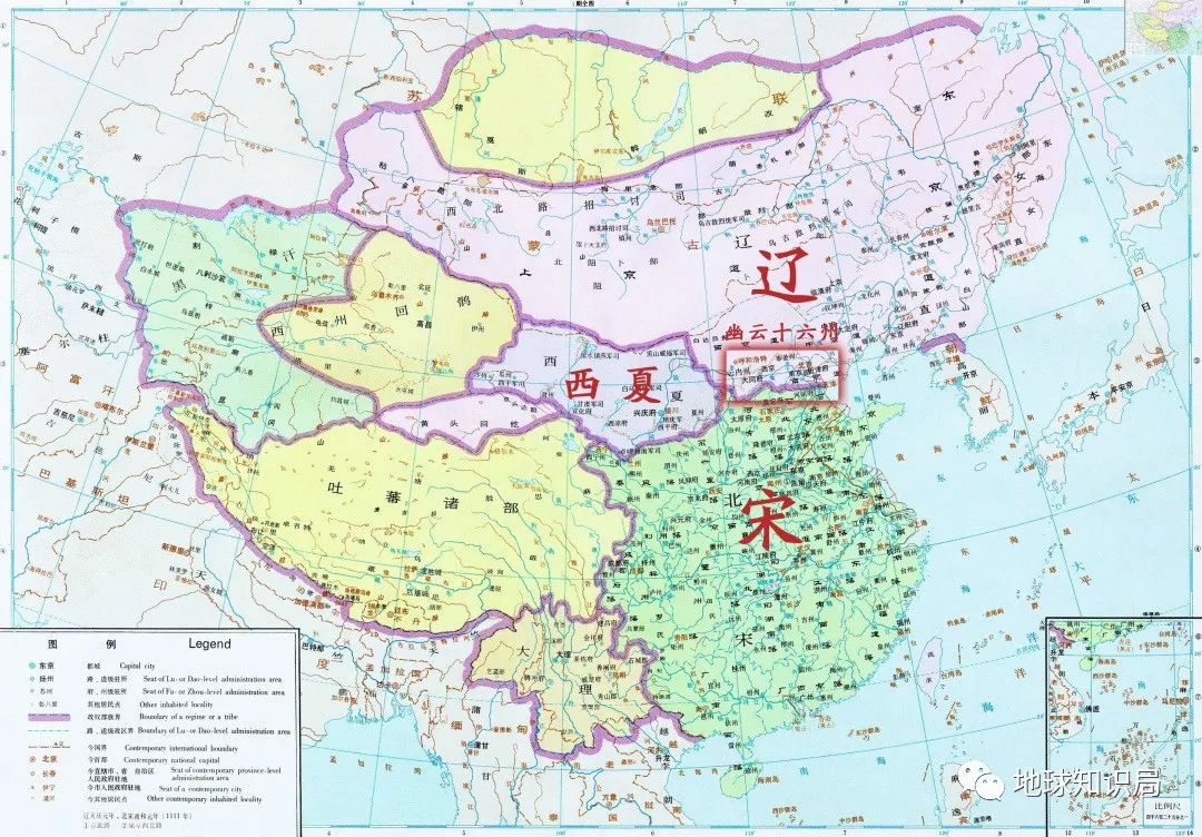 自赵匡胤在陈桥驿黄袍加身之后,赵家天子就需要面对一个可怕的邻居