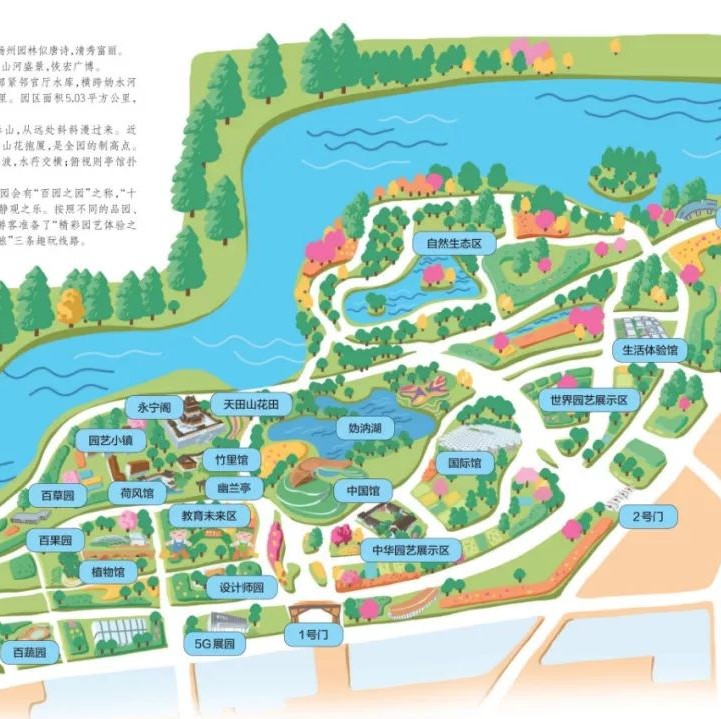 世园会最全游览路线