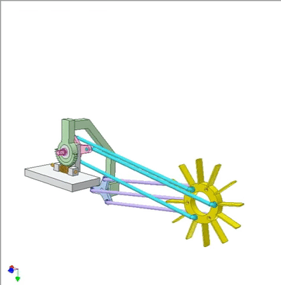 动图机械工程师的葵花宝典85幅蜗杆传动动图下