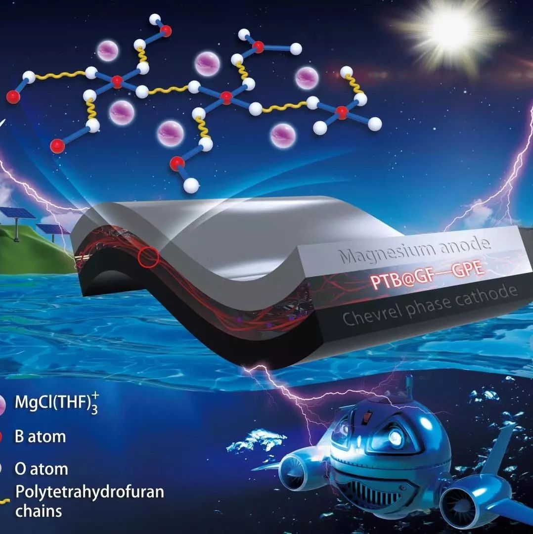 高性能镁电池用凝胶聚合物电解质