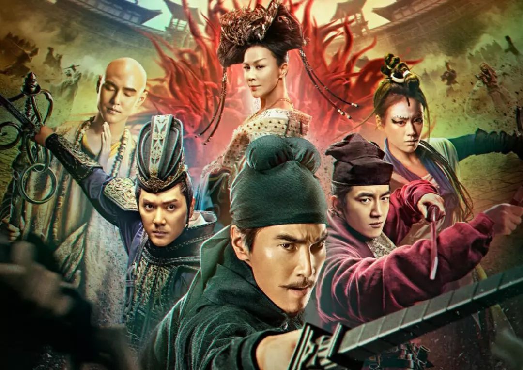 看豆瓣评分和前两部相差不多,所以本文就简单分析了一下《狄仁杰》的