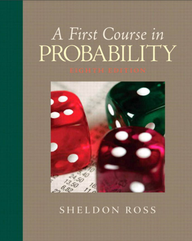 【经典书】概率论基础教程，A First Course in Probability，545页pdf 专知VIP